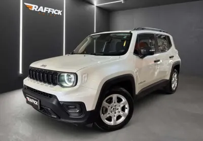 Jeep renegade sport t270 1.3 tb 4x2 flex aut. - branca - 2023/2024
