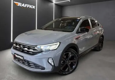 Volkswagen nivus highline 1.0 200 tsi flex aut. - cinza - 2023/2024