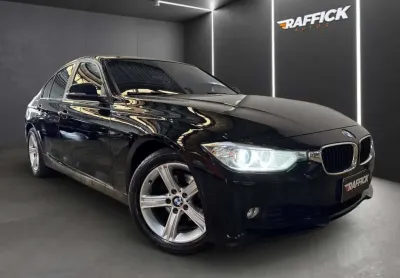 Bmw 320i 2.0 turbo/activeflex 16v/gp  4p - preta - 2013/2014