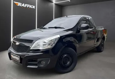 Chevrolet Montana LS 1.4 ECONOFLEX 8V 2p - Preta - 2014/2015