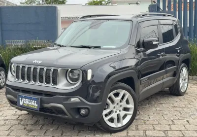 Jeep renegade limited 1.8 automático 2021   61.000 km  teto panorâmico 