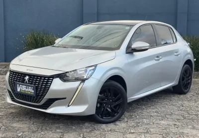 Peugeot 208 active pack 1.6 automático 2021 – 69.000 km – teto panorâmico – impecável