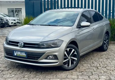 Volkswagen virtus comfortline 200 tsi automático 2022 – prata sírius – 77.000 km – completo com paco