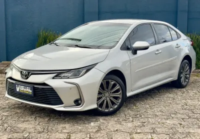 Toyota corolla xei 2.0 flex cvt 2021 – prata – 69.000 km – impecável