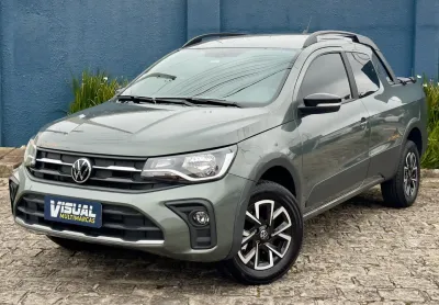 Volkswagen saveiro xtreme 2025 – 4.000 km – verde – estado de zero