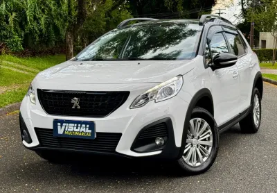 Peugeot 2008 Allure 2024– 46.000 km – Branco com Teto Preto – Revisões na Concessionária – Para Exig