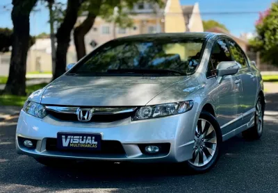 Honda Civic LXL 2011 – 158.000 km – Prata  – Único Dono – Perícia Aprovada – Para Exigentes