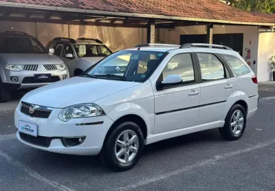 Fiat palio weekend / attractive - branca - 2018/2018