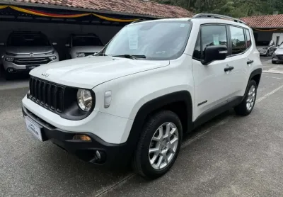 Jeep renegade sport at - branca - 2021/2021