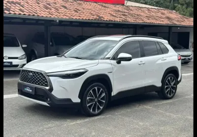 Toyota corolla cross xrx hybrid - branca - 2021/2022
