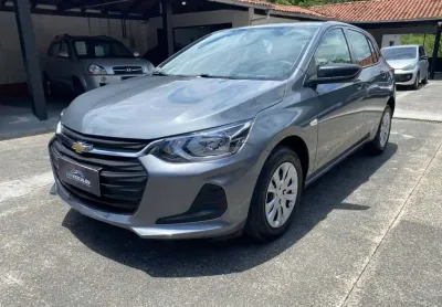 Chevrolet onix hev/ 10tat hb - cinza - 2021/2022