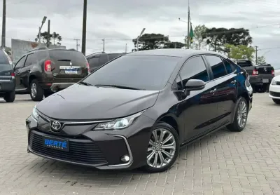 Toyota corolla  xei 2.0 flex aut. - marrom - 2020/2020