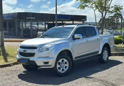 Chevrolet s-10 ltz 2.8 4x2 cd dies. aut - prata - 2014/2014