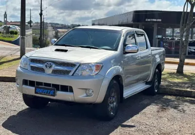 Toyota hilux cd srv 4x4 3.0 diesel aut - prata - 2007/2007