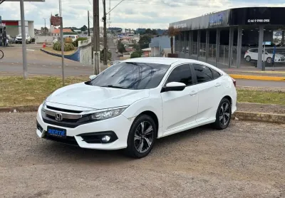 Honda civic sedan ex 2.0 flex - branca - 2016/2017