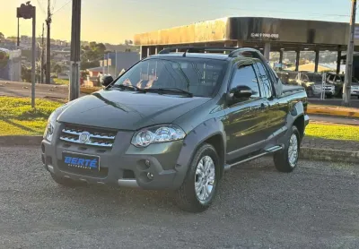 Fiat strada adventure 1.8 flex ce - verde - 2010/2011