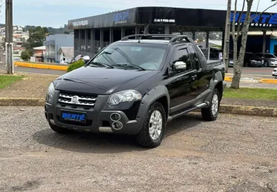 Fiat strada adventure 1.8 flex ce - preta - 2011/2012