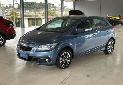 Chevrolet onix hatch ltz 1.4 flexpower aut. - azul - 2015/2015