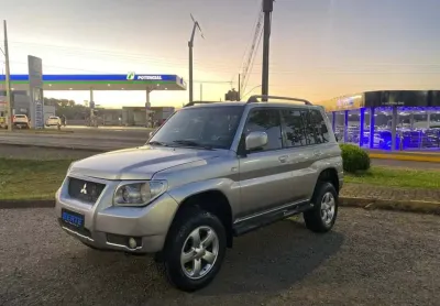 Mitsubishi pajero tr4 2.0 flex 4x4 mec. - prata - 2008/2008
