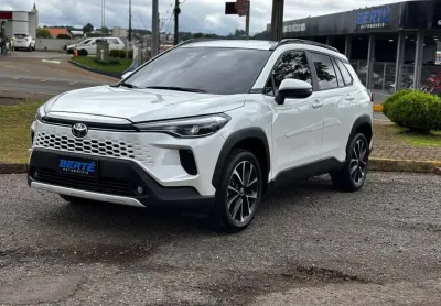 Toyota corolla cross xre 2.0 flex aut. - branca - 2024/2025