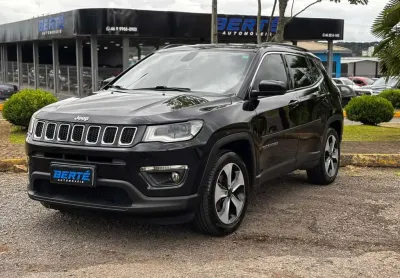 Jeep compass longitude 2.0 4x2 flex aut. - preta - 2017/2018