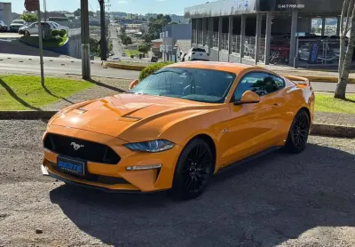 Ford mustang gt premium 5.0 v8 - laranja - 2018/2018