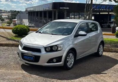 Chevrolet sonic hb lt 1.6 flexpower aut. - prata - 2013/2014