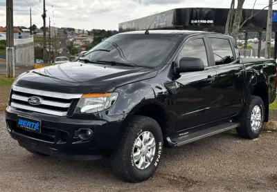 Ford ranger xls 2.5 4x2 cd flex - preta - 2012/2013