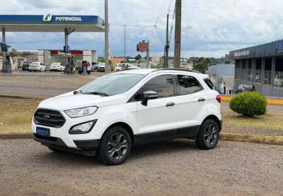 Ford ecosport freestyle 1.5 flex  - branca - 2017/2018