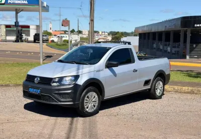 Volkswagen saveiro robust 1.6 total flex  - prata - 2019/2020