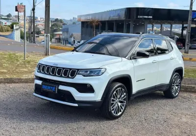 Jeep compass limited 1.3 tb 4x2 flex aut - branca - 2023/2023