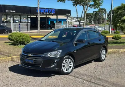 Chevrolet onix sedan plus lt 1.0 tb flex mec. - preta - 2020/2020