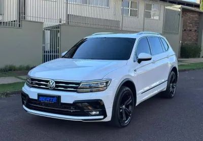 Volkswagen tiguan allspac r-line 350 tsi 2.0 4x4 - branca - 2021/2021