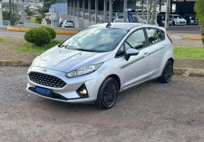 Ford fiesta se 1.6 flex  - prata - 2018/2018