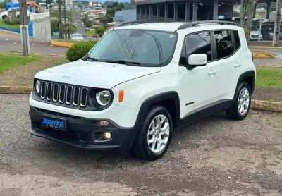 Jeep renegade longitude 1.8 4x2 flex aut. - branca - 2016/2017