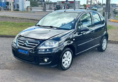 Citroën C3 GLX Sonora 1.4 Flex  - Preta - 2011/2012