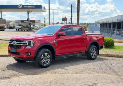Ford Ranger XLT 3.0 V6 4x4 CD TB  Die. Aut. - Vermelha - 2024/2024