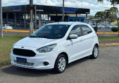 Ford KA 1.0 SE Flex - Branca - 2015/2015