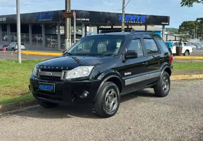 Ford EcoSport XLT 1.6 Flex  - Preta - 2008/2008