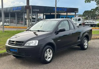 Chevrolet Montana 1.8 Conquest FlexPower  - Preta - 2007/2007