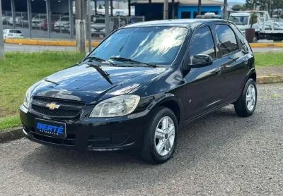 Chevrolet Celta LT 1.0 FlexP.  - Preta - 2011/2012