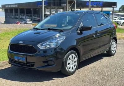Ford KA 1.0 SE Flex  - Preta - 2017/2018