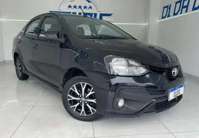 Toyota etios 2019 1.5 platinum sedan 16v flex 4p automático
