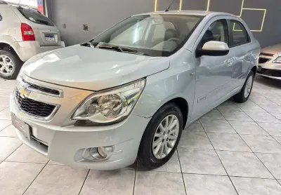 Chevrolet cobalt 1.4 ltz - prata - 2012/2012