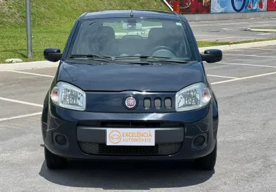 Fiat uno economy 1.4 2013/2014  -  hatch compacto conhecido por sua robustez e foco em baixo consumo