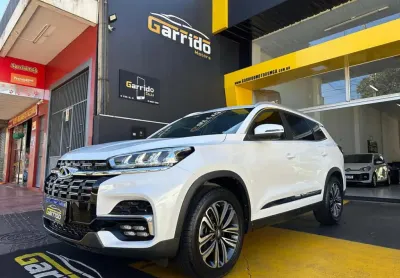 Tiggo 8 1.6 turbo 2023 7 lugares com teto panoramico  