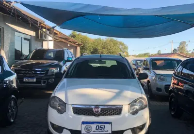 Palio weekend 2012 completa na cor branca, muito inteira nada para fazer!