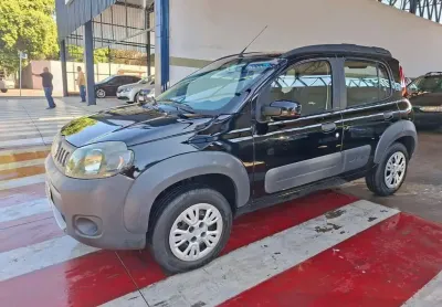 Fiat uno way 1.4 evo fire flex 8v 5p - preta - 2010/2011