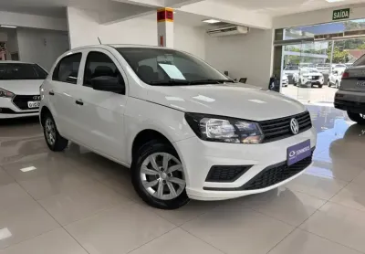 Volkswagen gol 1.0 flex 12v 5p  pronto pra te acompanhar em qualquer jornada!