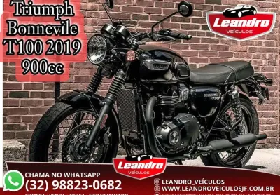 Triumph bonneville t100 black 2018/2019